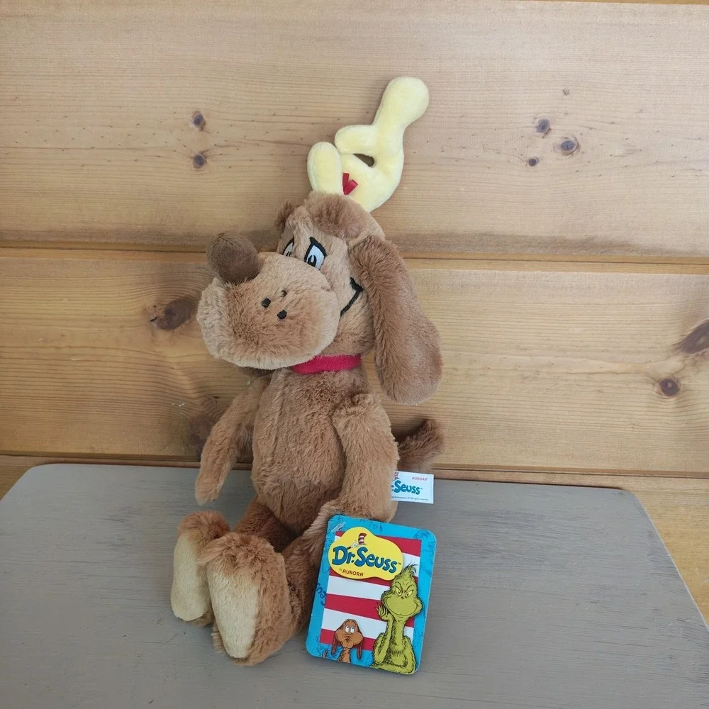 Dr. Seuss How The Grinch Stole Christmas‎ Max Plush Toy New Eco Friendly D42